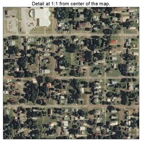 Aerial Photography Map of Fairfax, OK Oklahoma