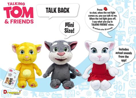 Official Talking Tom & Friends 10 Inch Angela Plush Toy with ...