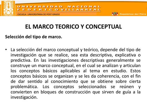 PPT - EL MARCO TEORICO PowerPoint Presentation, free download - ID:5471293