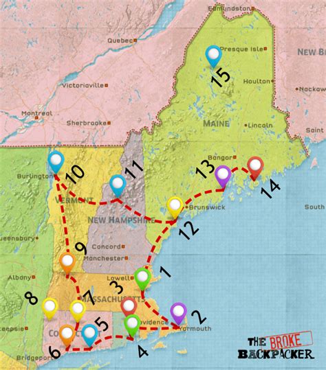 EPIC New England Road Trip Guide (BEST DESTINATIONS IN 2021)