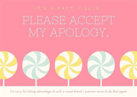 Free printable, customizable apology card templates | Canva