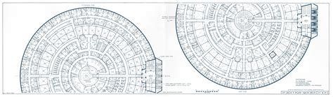 Star Trek Blueprints: General Plans: Constitution Class: U.S.S. Enterprise