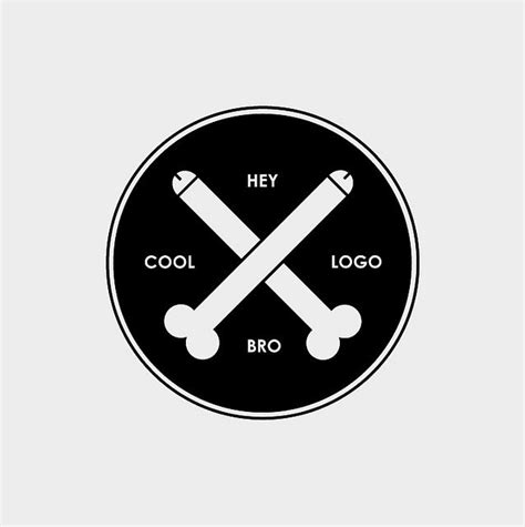 Cool Logo, Bro | Cool logo, Best logo design, Texture graphic design