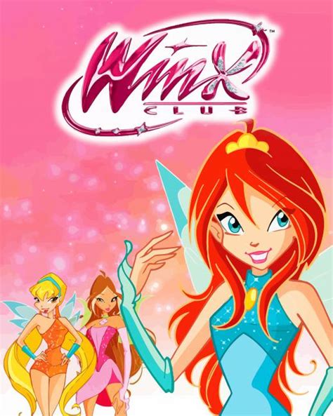 Winx Club Poster Paint By Numbers - Numeral Paint Kit