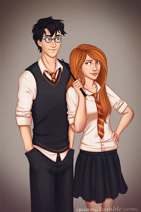 Harry and Ginny by Isuani on DeviantArt