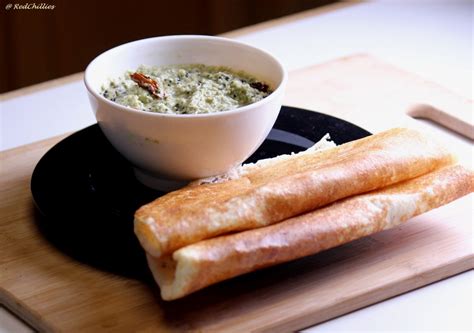 Chutney and Plain Dosa Recipe | RedChillies