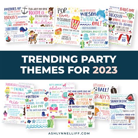 Trending Party Themes for 2023 - ashlynnelliff.com