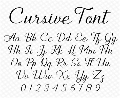 Cursive Font Invite Font Elegant Font Wedding Script Wedding Cursive ...