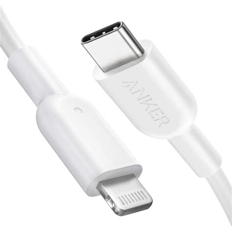 Anker iPhone 12 Charger Cable, USB C to Lightning Cable (3ft) - tabal ...