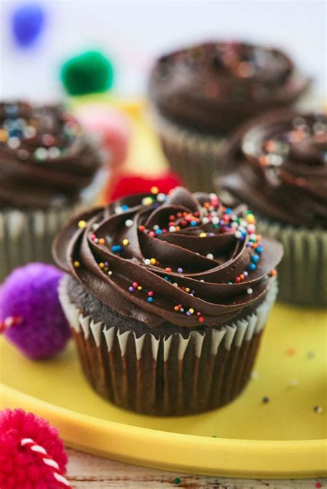 Incredible Chocolate Cupcakes with Chocolate Fudge Frosting