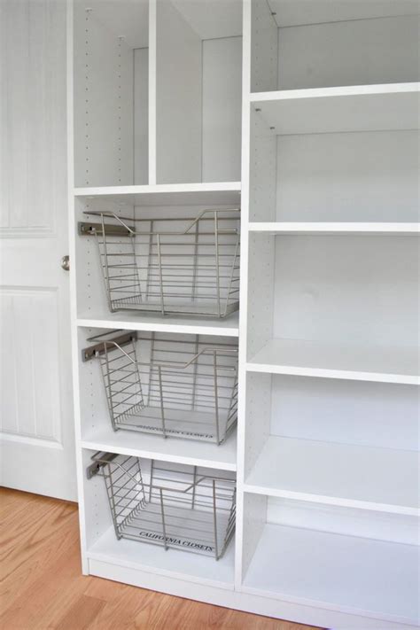 California Closets Pantry Reveal | California closets, Pantry closet ...