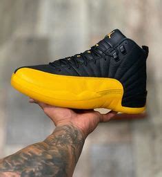 130690-070 Air Jordan 12 University Gold Yellow Black in 2021 | Air ...