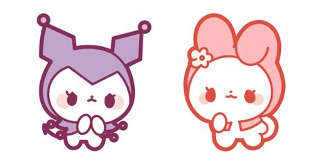 Cute Sanrio Kuromi and My Melody cursor – Custom Cursor