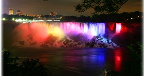 Niagara Falls at Night Wallpaper - WallpaperSafari