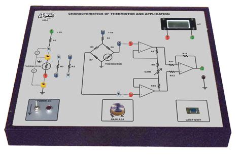 Characteristics of Thermistor & Applications Trainer – Adtron Technologies