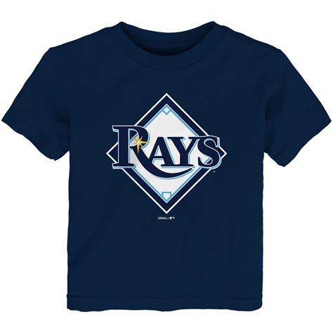 Tampa Bay Rays Toddler Team Primary Logo T-Shirt - Navy