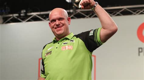 Darts Players Championship: Michael van Gerwen and Rob Cross survive ...