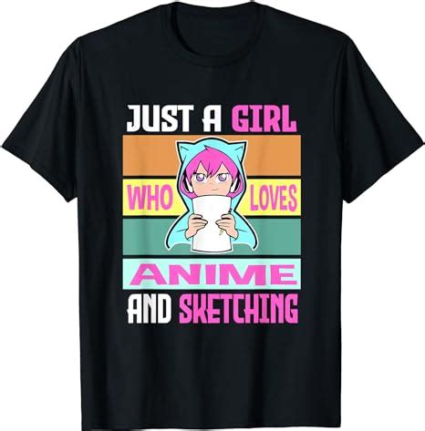 15 Anime Sketching Shirt Designs Bundle P1, Anime Sketching T-shirt ...