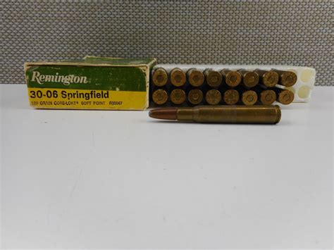 REMINGTON 30-06 AMMO, RARE 220 GRNS