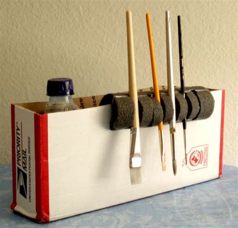 artist paint brush storage ideas - Raphael Flanders