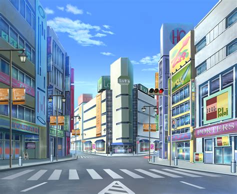 Anime Landscape: City (Anime Background)