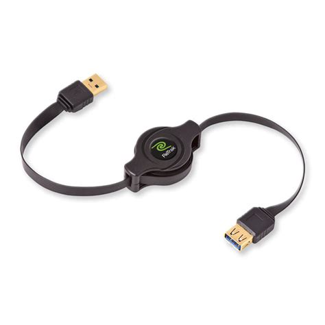 USB Cable Extension Cord | Retractable USB Extension Cable | USB 3.0 ...