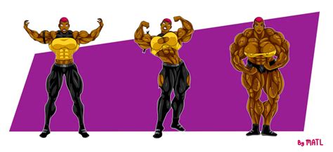 Commission - Maxine Gibson muscle growth sequence by MATL on DeviantArt