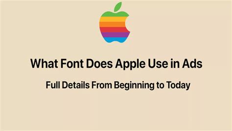 Apple Logo Font - The Essential Explained