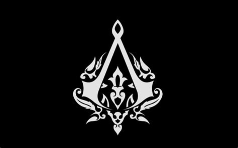 Assassins Creed, Video Games, Logo, Black Wallpapers HD / Desktop and ...