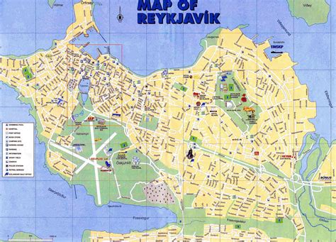 Reykjavik Map - Reykjavik • mappery