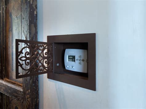 Decorative Thermostat Cover - Traditional - Hall - phoenix - by Rustic ...