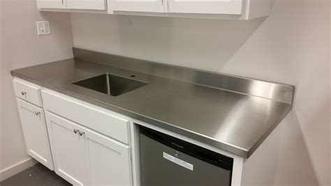 Stainless Steel Countertops | Custom Metal Home