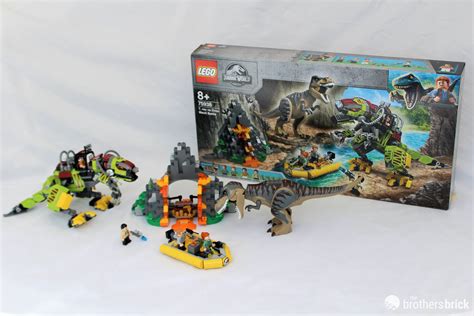 Discovering LEGO set 75938 Jurassic World T. Rex vs Dino-Mech Battle ...