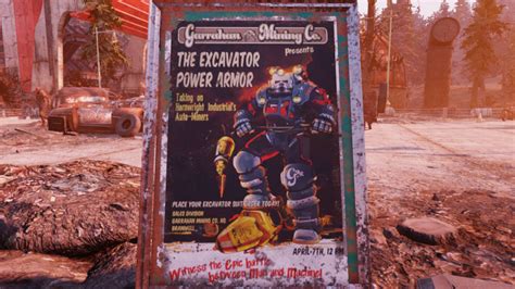 Fallout 76: Excavator Power Armor poster by SPARTAN22294 on DeviantArt