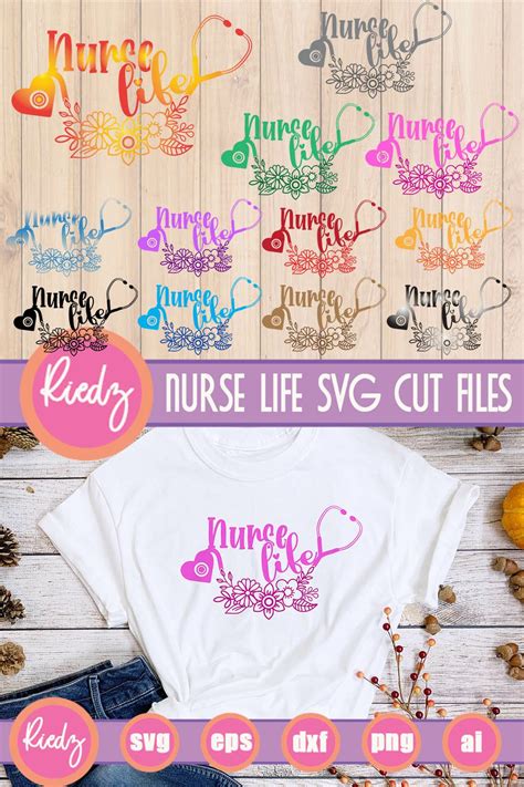 Nurse Life Svg Cut Files, Nurse Life Cricut Crafts