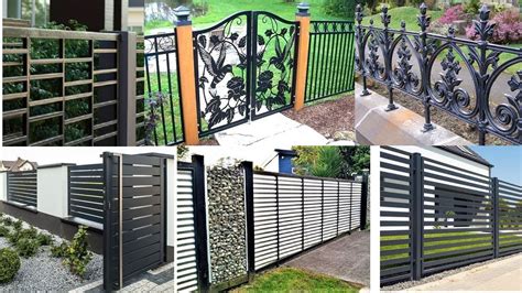 Modern Metal Fence