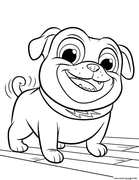 Bingo Puppy Dog Pals Coloring page Printable