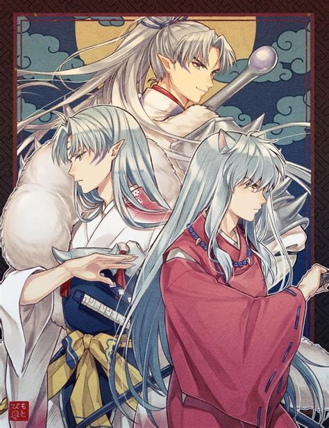 Beautiful fan art of their father😭♥️ credit artist. ‪@/mtb_umk ‬ : inuyasha