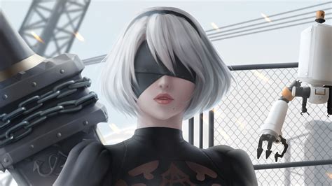 2b Nier Automata Anime Wallpaper,HD Anime Wallpapers,4k Wallpapers ...