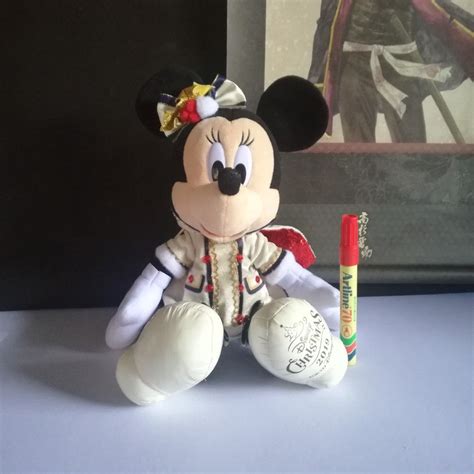 Mickey & Minnie Mouse Plushie, Hobbies & Toys, Toys & Games on Carousell