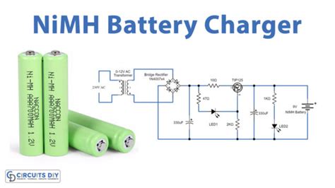 Nickel Metal Hydride NiMH Battery Charger Circuit