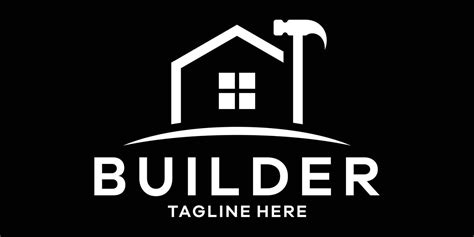 logo design home builder illustration 29568906 Vector Art at Vecteezy