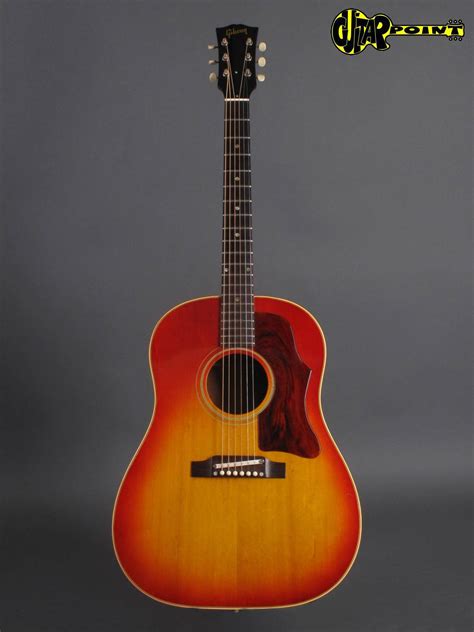 Gibson J 45 1965 Cherry Sunburst Guitar For Sale GuitarPoint