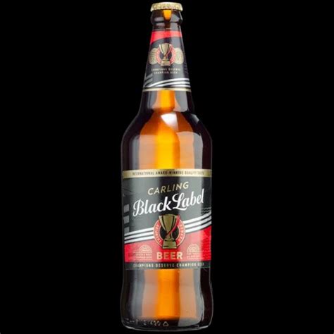 Carling Black Label Beer Bottle 750ml | Agrimark