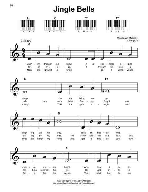 Jingle Bells Sheet Music