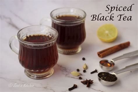 Spiced Black Tea Recipe | Flavored Black Tea | Zeel's Kitchen