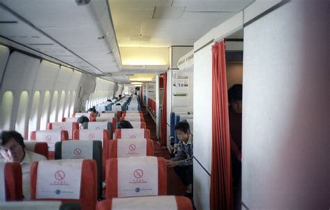 Vintage China Airlines 747 Airplane Interior Stock Photo - Download ...