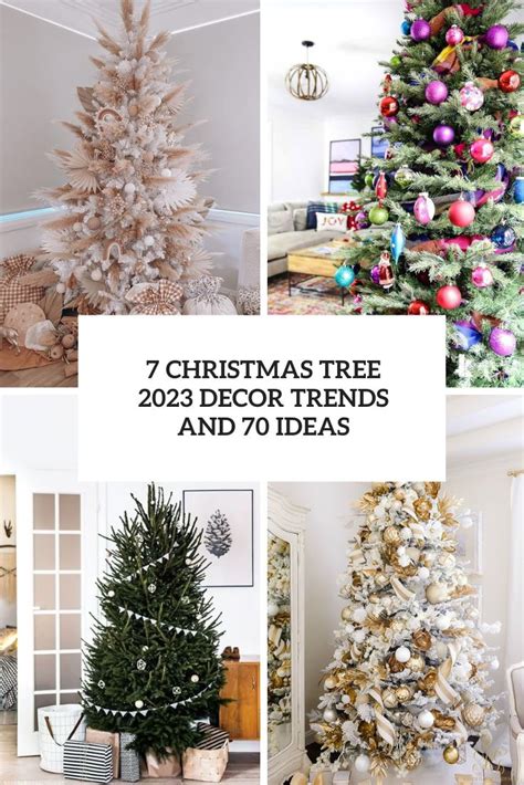 7 Christmas Tree 2023 Decor Trends And 70 Ideas - DigsDigs