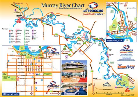 Mildura Map Accommodation Caravan Park | All Seasons Holiday Park Mildura