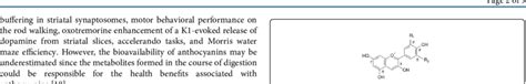 General chemical and with basic structure of Anthocyanin and ...